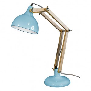 Lampe de bureau design bleue clair - Architecte