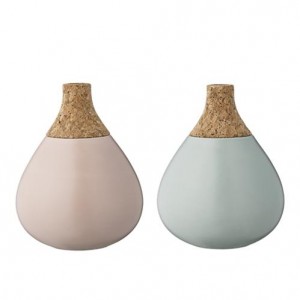 I-Moyenne-14038-ensemble-de-2-vases-scandinave-rose-et-vert-pastel-bloomingville-ruben.net