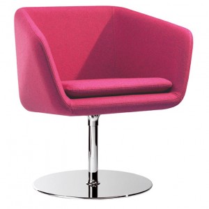 Fauteuil rose, fauteuil pivotant, fauteuil vintage, stranger things, coup de coeur design, stylight