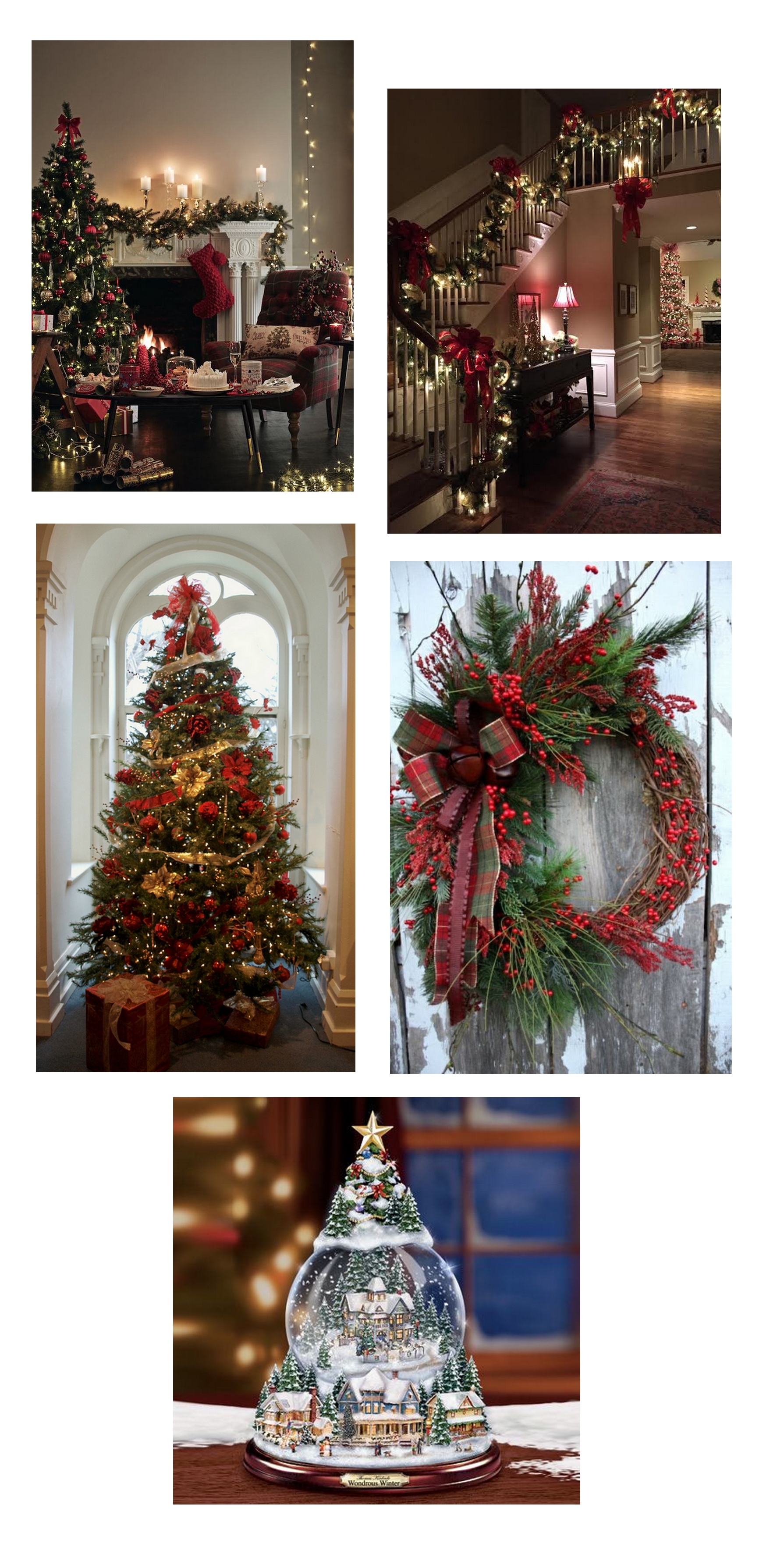 Noel traditionnel, sapin, décoration, rouge, vert, lumière, déco de noël